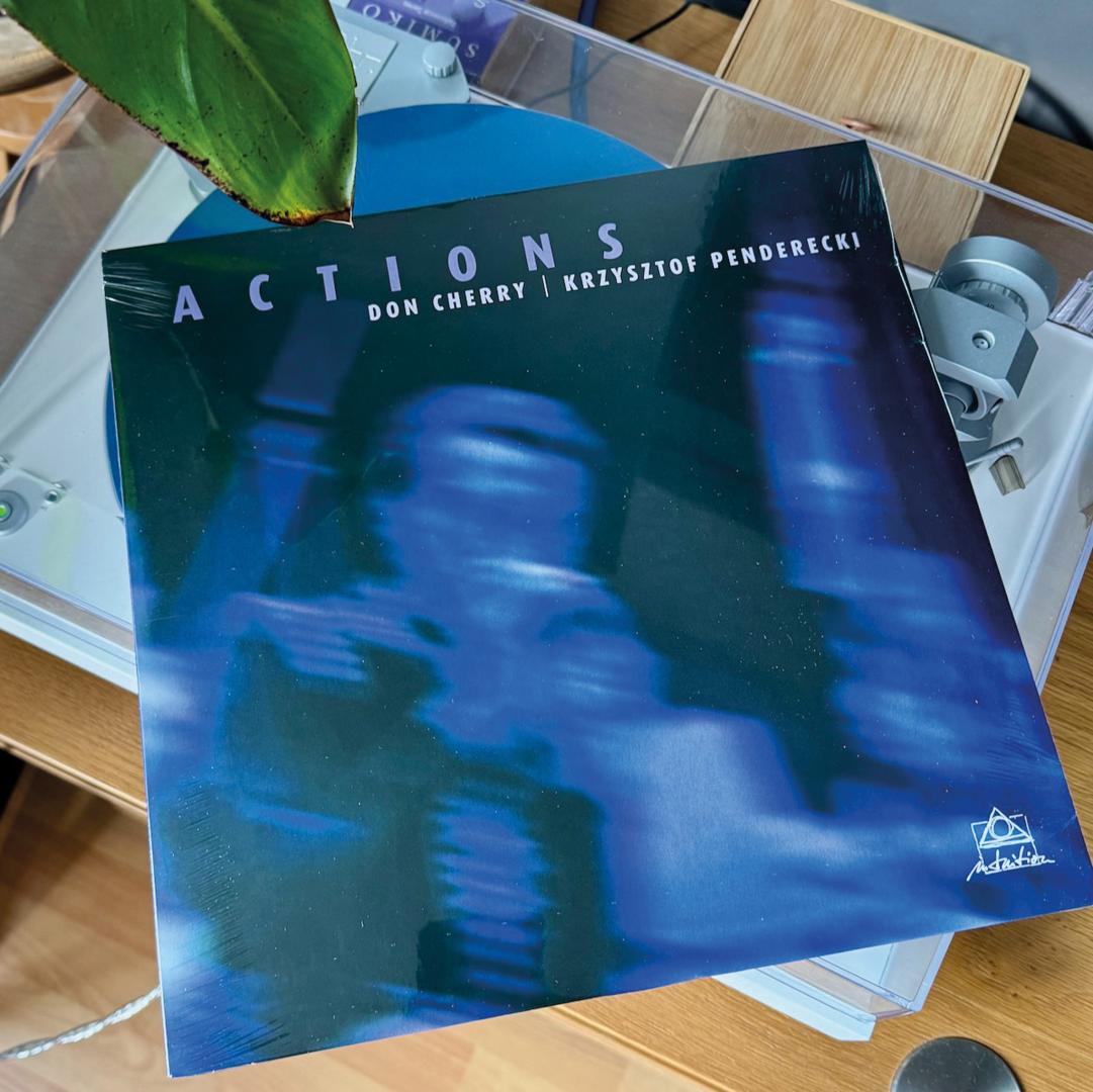 Platte Don Cherry | Krysztof Penderecki – Actions (Re-Issue) (Intuition) im Test, Bild 