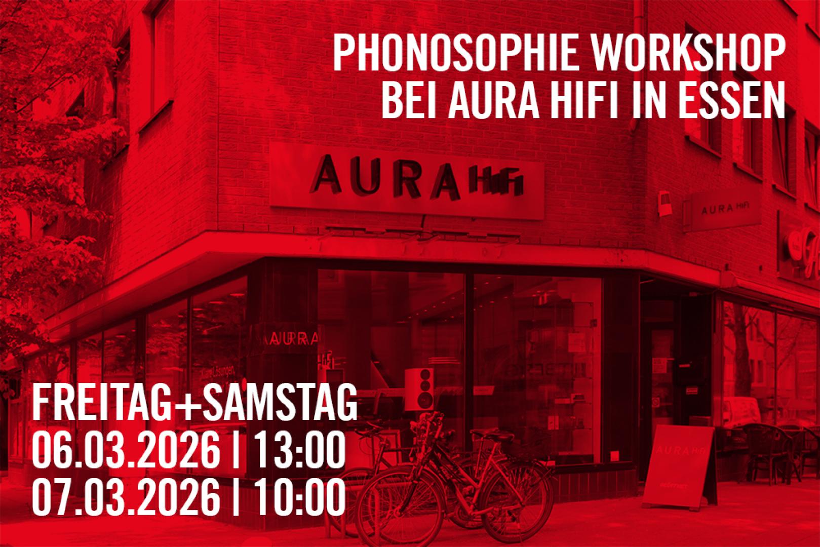 Service PHONOSOPHIE-Workshop bei Aura HiFi in Essen, Nordrhein-Westfalen, Deutschland - News, Bild 